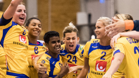 Sverige EM-kvalar mot Serbien i Skövde