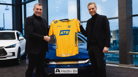BYD Sverige blir officiell partner till Handbollslandslaget