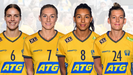 Fyra svenskor nominerade till nya EHF-galan