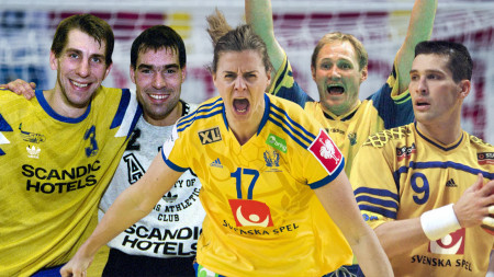 Svensk kvintett invald i EHF:s Hall of Fame