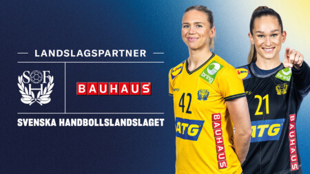 BAUHAUS går in som partner till svensk handboll