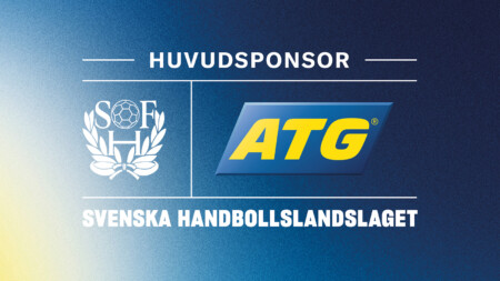 ATG fortsätter som huvudsponsor till Svenska  Handbollförbundet och Handbollslandslaget