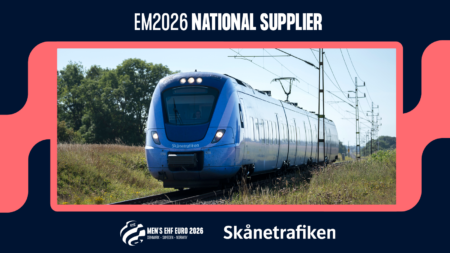 Skånetrafiken och EM 2026 i nytt samarbete om hållbara transporter