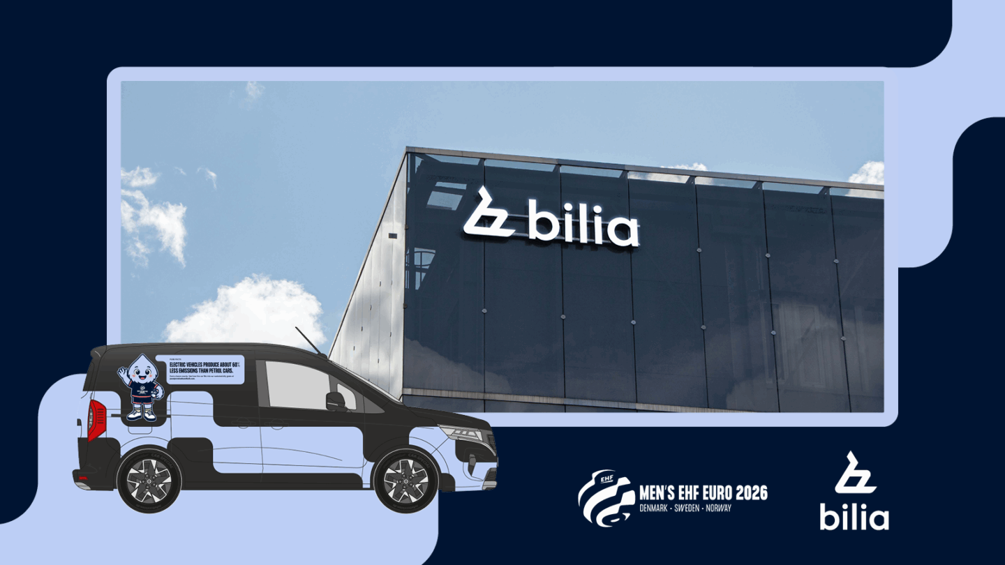 Bilia ny national supplier till EM 2026