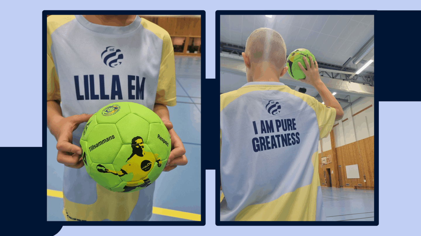 Nära 10 000 barn i Handboll Syd deltar i Lilla EM – satsningen som får fler att upptäcka handbollens glädje och gemenskap