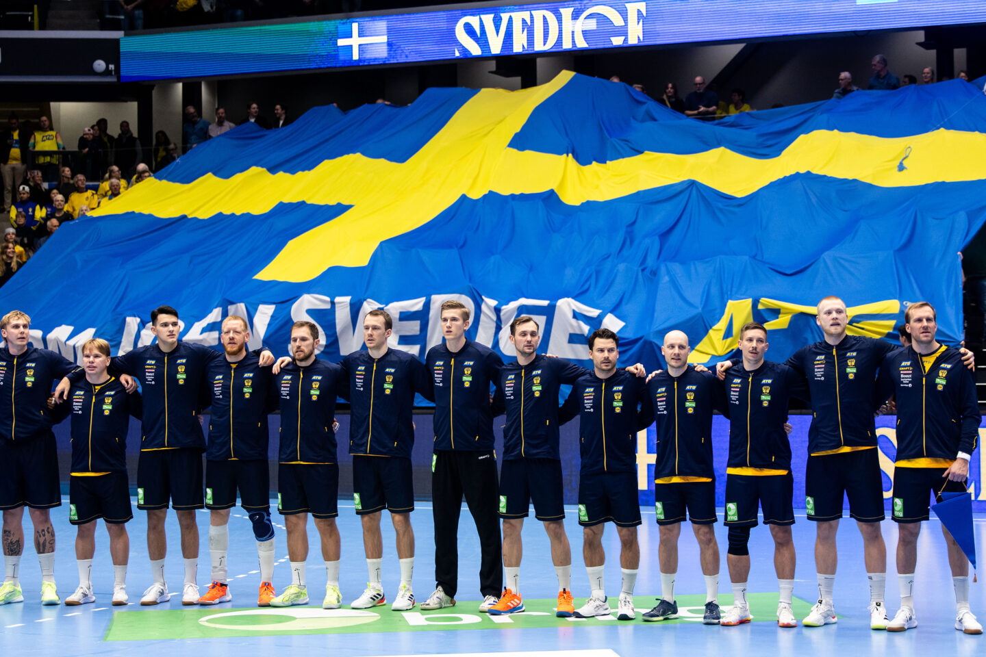 Sveriges bruttotrupp till hemma-EM