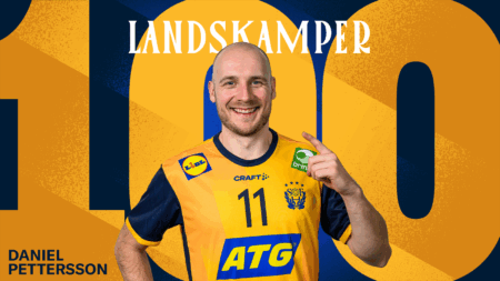 100:e landskampen för Daniel Pettersson
