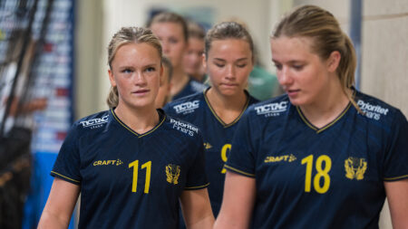 Landslagsläger i Nyköping för U18-damerna