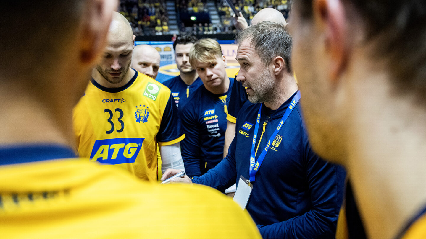 Sverige mot Norge i VM-gruppspelet