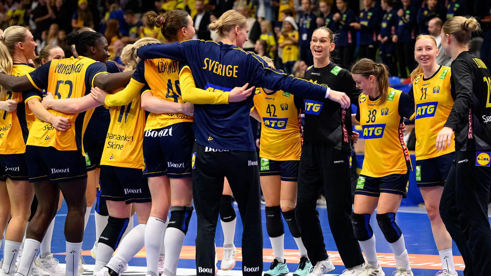 Bruttotruppen till EM inskickad