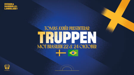 14.00: Truppen mot Brasilien presenteras